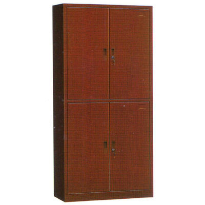 Het houten Korrel Thermische Overgebrachte van de 2-rij Kabinet van de het Metaalopslag Schommelingsdeur