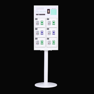 Elektronische Mobiele Telefoonkasten met Laders, de Mobiele Kiosk van de 6 Deurlader