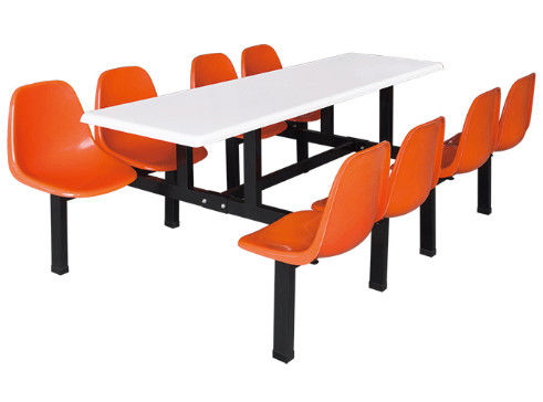 De Kantineeettafel van de metaalschool en Seat-Studenten van de Stoelreeksen van de Restaurantlijst de Schoolmeubilair