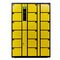Gele Zwarte Zelf Gecodeerde Digitale Veilige Kast, Achttien Mobiele Telefoonkast voor Bureau