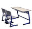 De Lijststudent Desk And Chairs van Chair With Writing van de klaslokaalstudent voor het Meubilair van de Klaslokaalschool