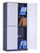 2 hoge deur - het kantoormeubilair multifunctionele archiefkasten van het kwaliteitsstaal voor verkoop