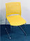 Plastic stoel 12mm dikke stapelbare het bureau moderne stoel van het staalkantoormeubilair
